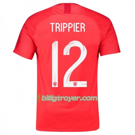 Billige Fotballdrakter England Trippier 12 VM 2018 Bortedraktsett